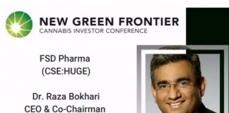 Raza Bokhari at New Green Frontier Cannabis Investor Conference
